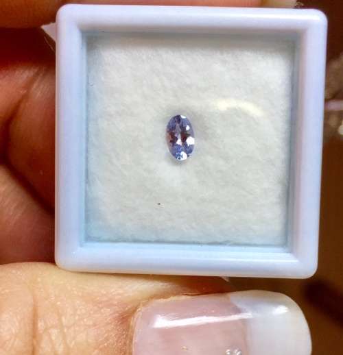***** Tanzanite ***** .29 CT NATURAL TANZANITE